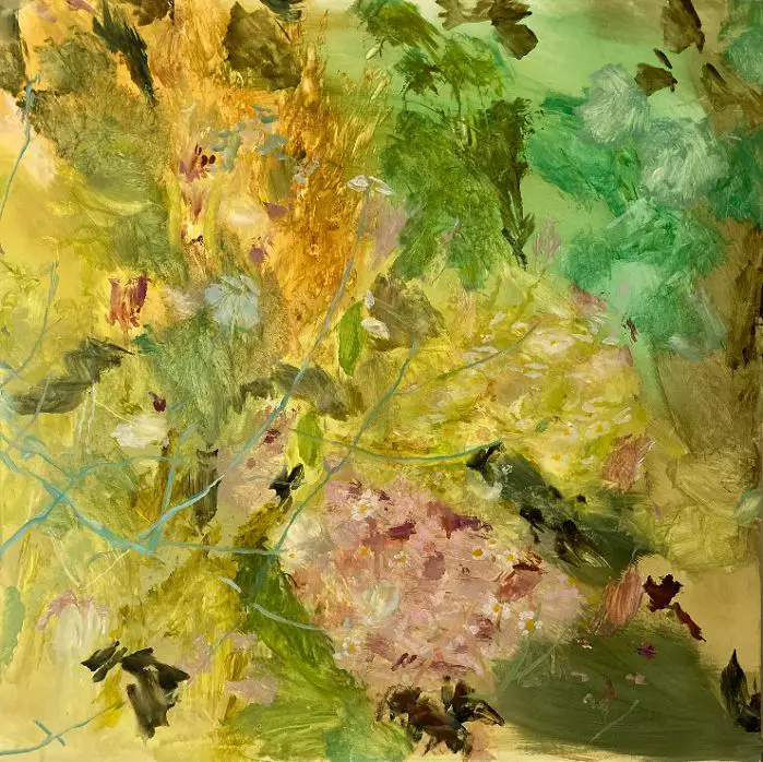 Amongst The Starflowers painting