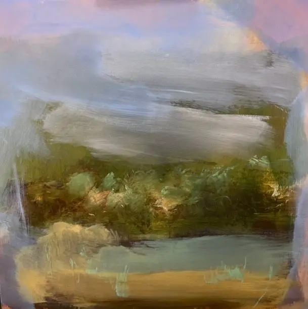 Katy Brown's painting ' Where The Nymphs Play'