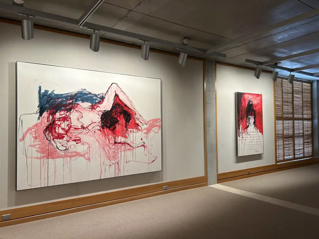 Installation view of 'I loved You Until the Morning'